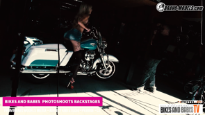 bikes and babes photoshoot